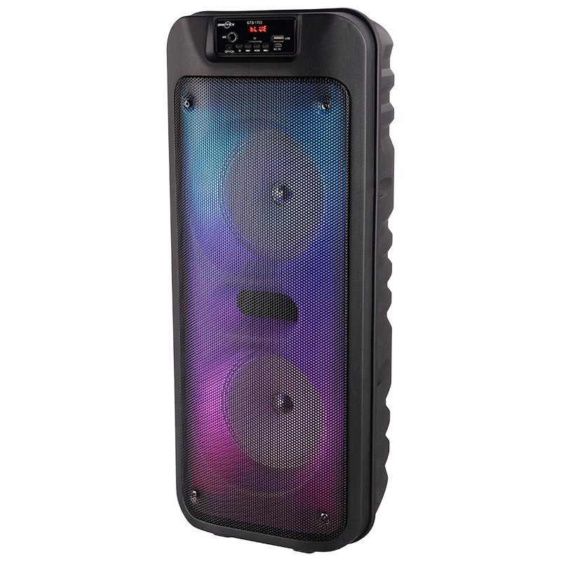 اسپیکر چمدانی بلوتوثی رم و فلش خور Greatnice GTS-1703 + میکروفون