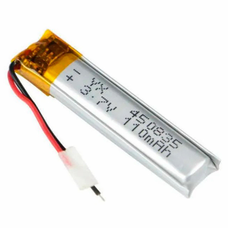 باتری لیتیوم 110mAh 4.5*8*35mm 450835
