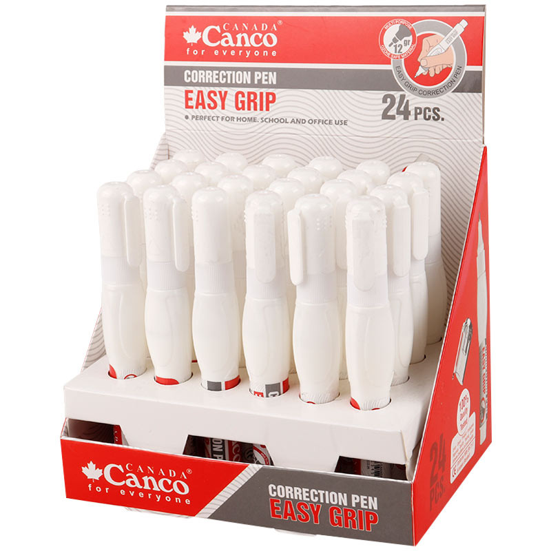 غلط گیر قلمی Canco EASY Grip 12ml بسته 24 عددی