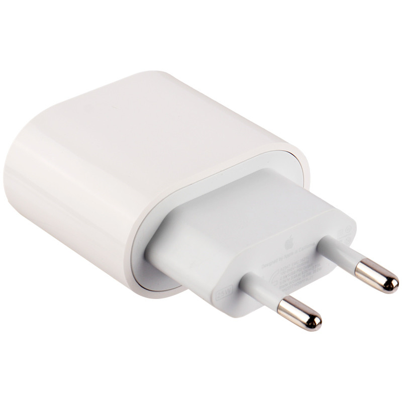 شارژر دیواری فست شارژ iPhone 13 Pro Max 25W Type-C + کابل آیفونی