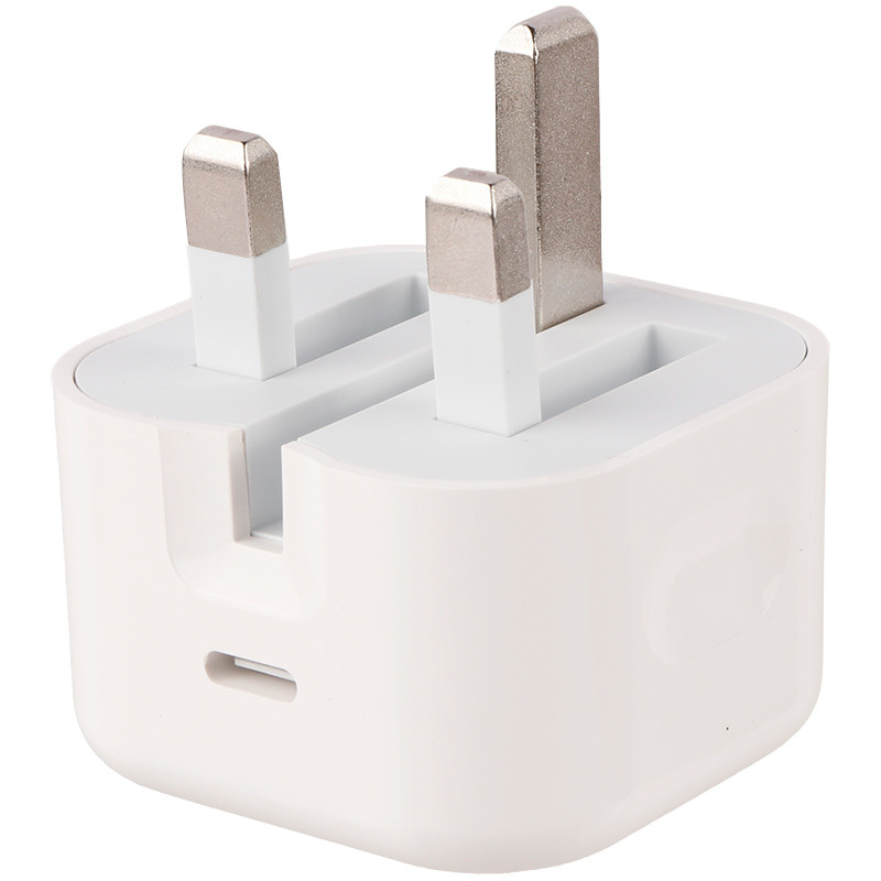 شارژر دیواری فست شارژ iPhone 13 Pro Max MU7W2ZP/A 3Pin 25W Type-C + کابل آیفونی