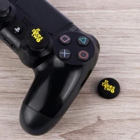 روکش آنالوگ دسته بازی Play Station/XBOX طرح It Takes Two مشکی زرد