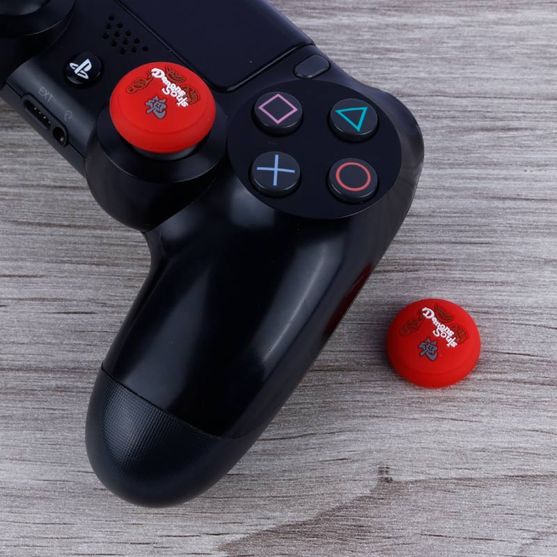 روکش آنالوگ دسته بازی Play Station/XBOX طرح Demon's Souls قرمز