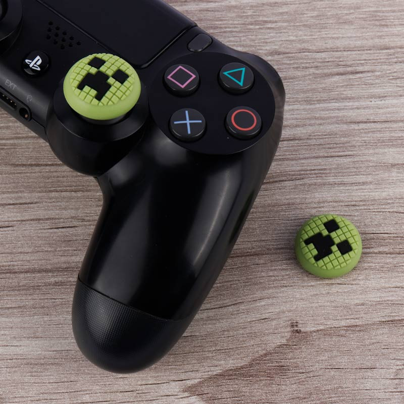 روکش آنالوگ دسته بازی Play Station/XBOX طرح Creeper Face