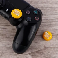 روکش آنالوگ دسته بازی Play Station/XBOX طرح GTA V زرد