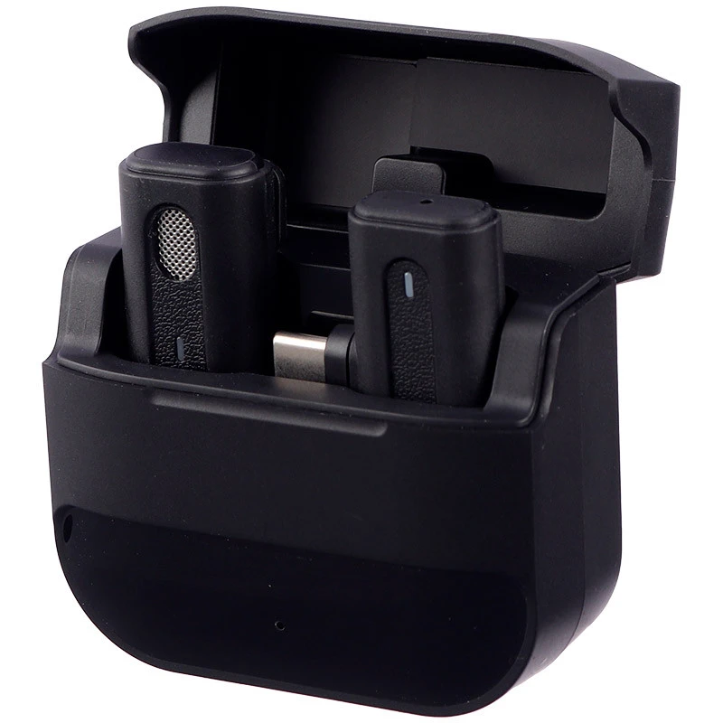 میکروفون یقه ای بی سیم K-91 + تبدیل Type-C to Lightning