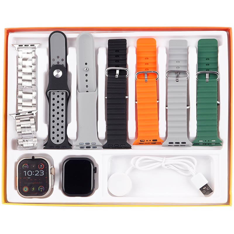 پک دو عددی ساعت هوشمند D30 Watch Ultra S9 49mm