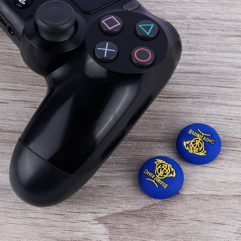 روکش آنالوگ دسته بازی Play Station/XBOX طرح Elden ring سرمه ای