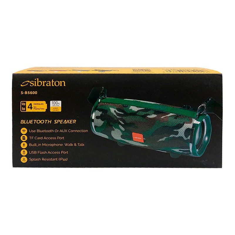 اسپیکر بلوتوثی رم و فلش خور Sibraton S-BS600