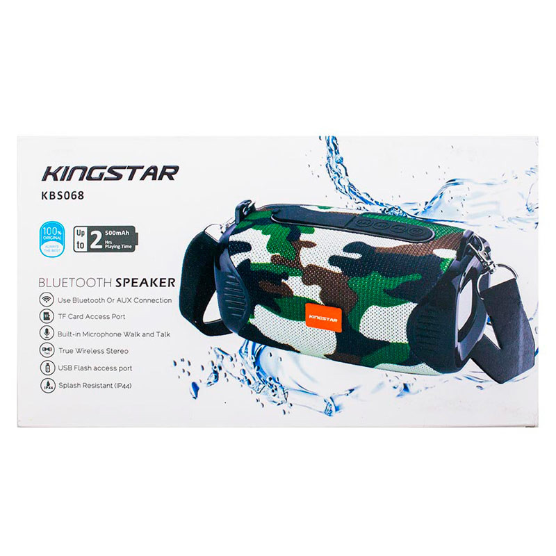 اسپیکر بلوتوثی رم و فلش خور KingStar KBS068