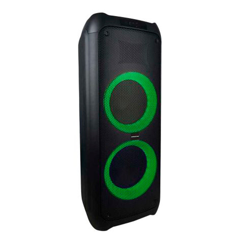 اسپیکر چمدانی بلوتوثی رم و فلش خور Kingstar KBS620 + میکروفن و ریموت کنترل