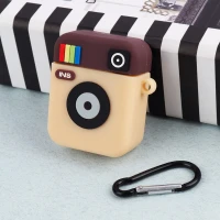 محافظ AirPods 1/2 سیلیکونی طرح دوربین