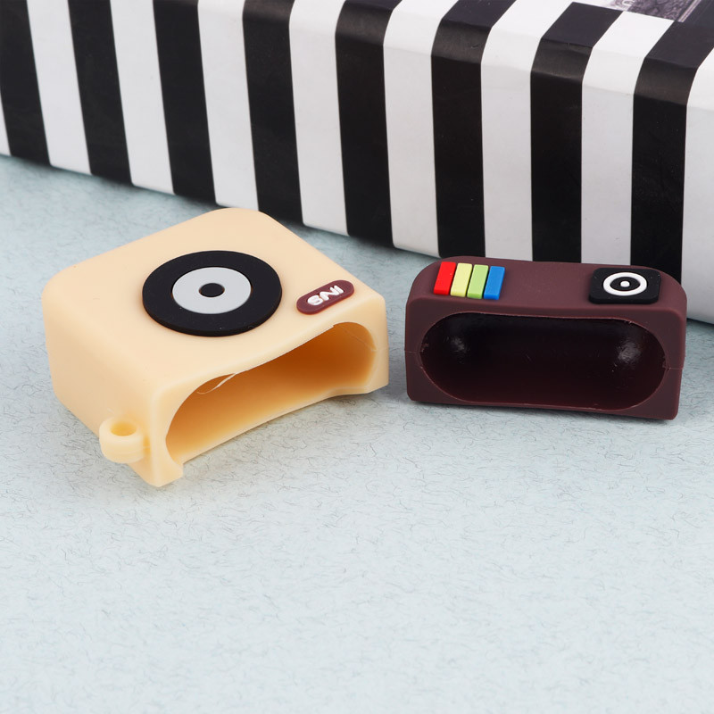 محافظ AirPods 1/2 سیلیکونی طرح دوربین