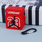 محافظ AirPods 1/2 سیلیکونی Jordan چمدانی قرمز