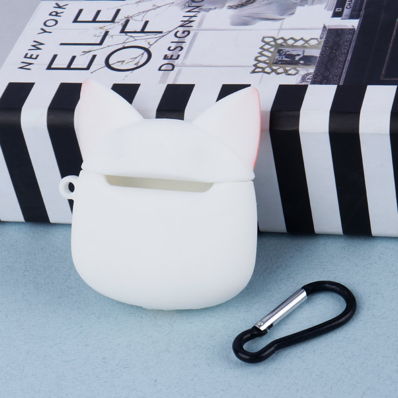 محافظ AirPods 1/2 سیلیکونی گربه فانتزی