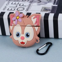 محافظ AirPods 1/2 سیلیکونی گربه فانتزی کد 2