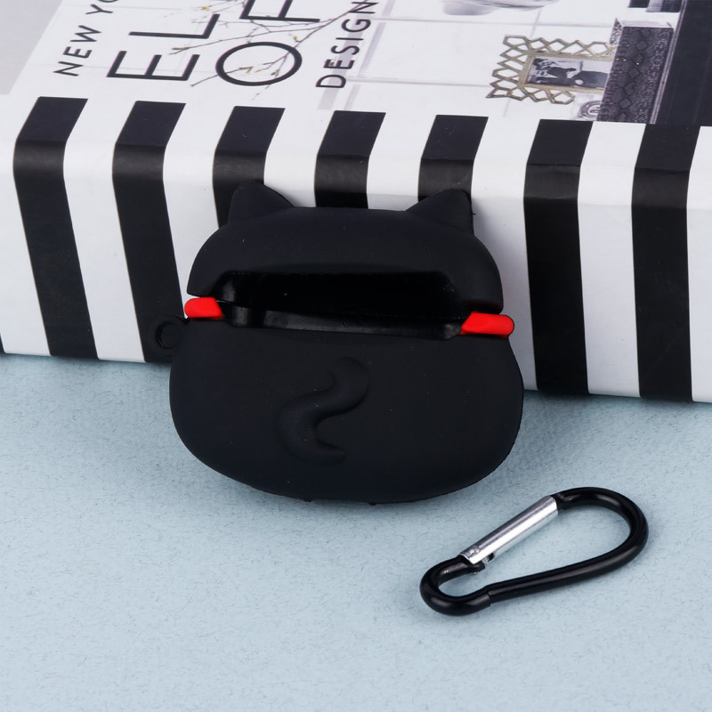 محافظ AirPods 3 سیلیکونی طرح گربه ژاپنی