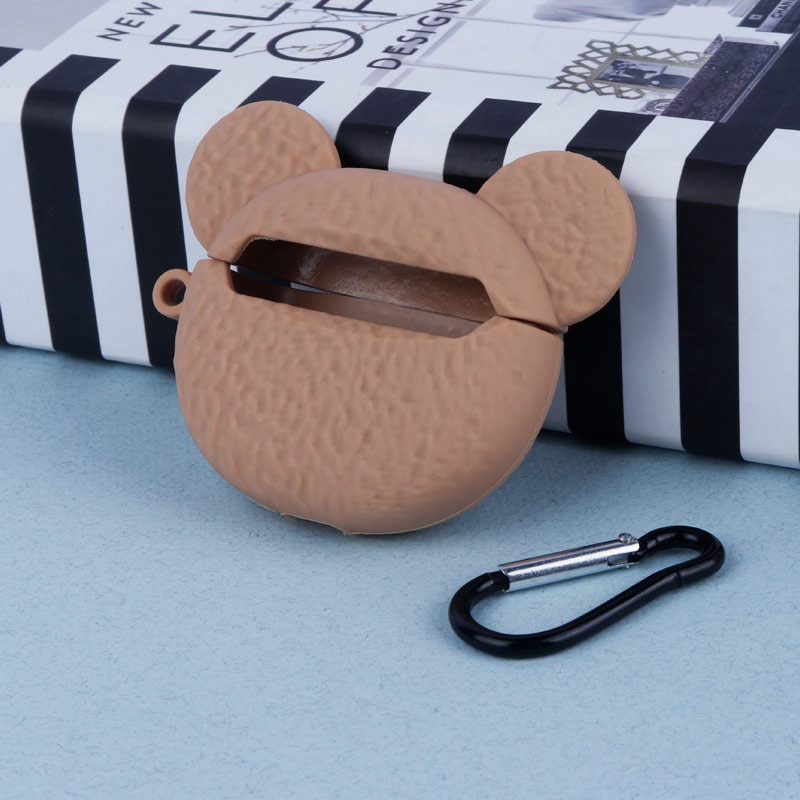 محافظ AirPods 3 سیلیکونی طرح تدی
