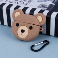 محافظ AirPods 3 سیلیکونی طرح تدی