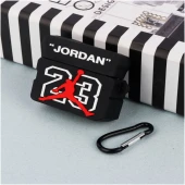 محافظ AirPods Pro سیلیکونی Jordan مشکی