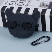محافظ AirPods Pro 2 سیلیکونی گربه سیاه