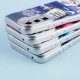 قاب پافر طرح دار متالیک محافظ لنزدار Samsung Galaxy A54
