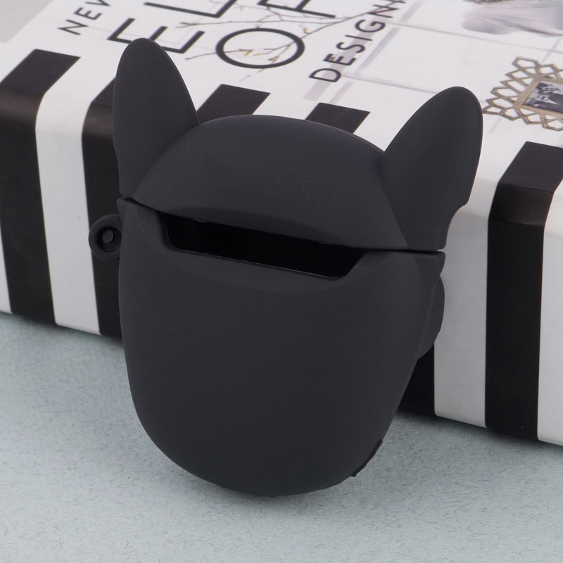 محافظ AirPods 1/2 سیلیکونی گربه سیاه