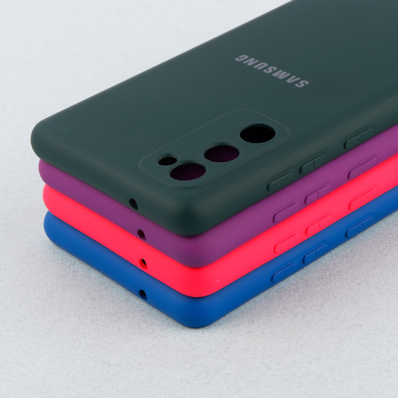 قاب محافظ لنزدار سیلیکونی Highcopy زیر بسته Samsung Galaxy S20 FE