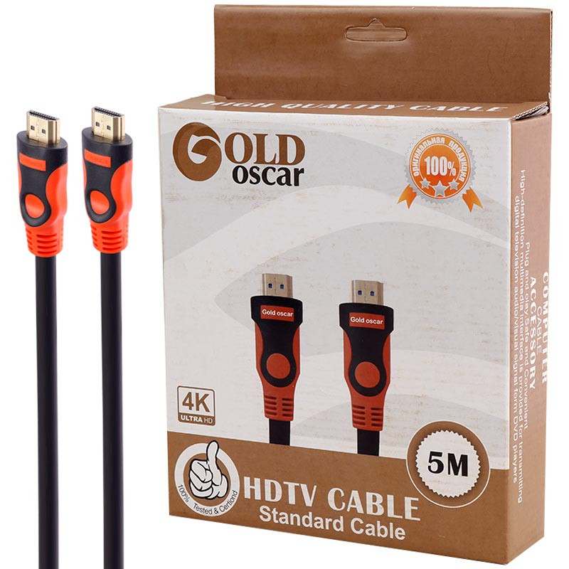 کابل Gold Oscar HDMI V2.0 4K 5m کد 1