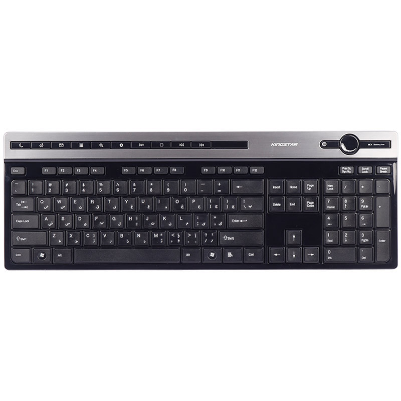 کیبورد بی سیم کینگ استار KB92W