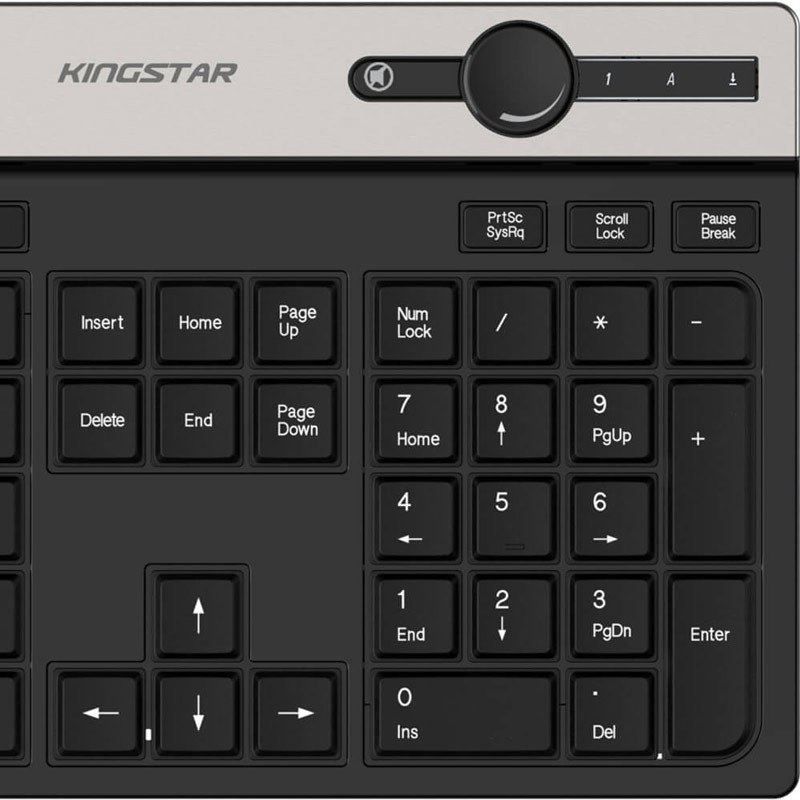 کیبورد بی سیم کینگ استار KB92W