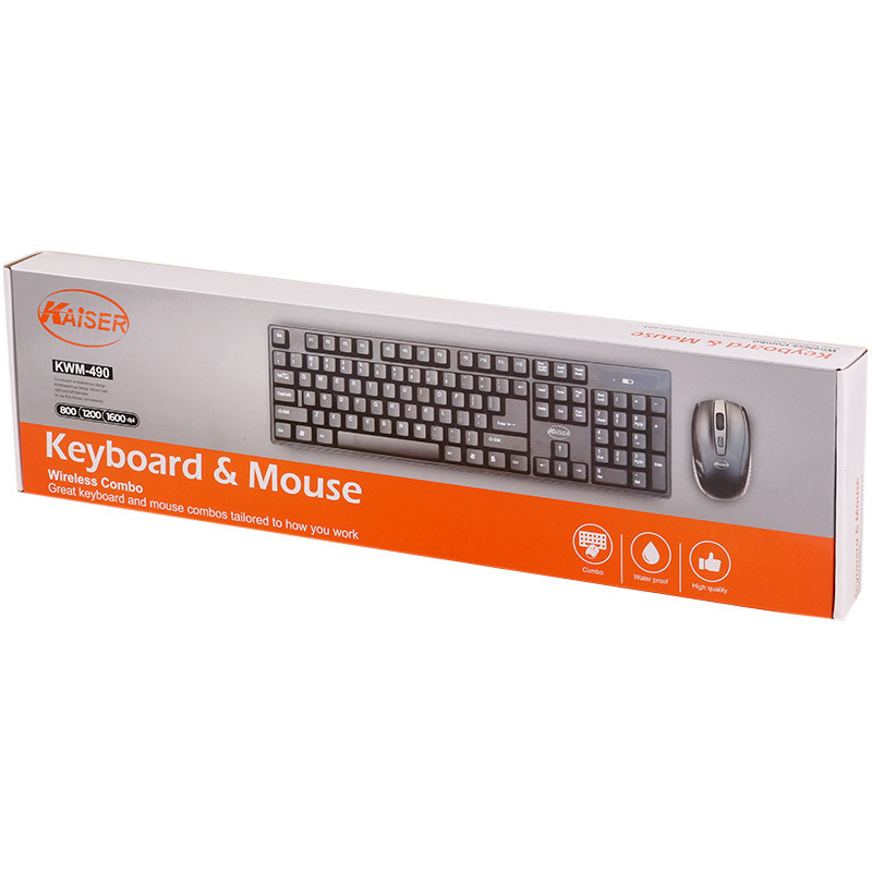 کیبورد و موس بی سیم بیاند KWM-490