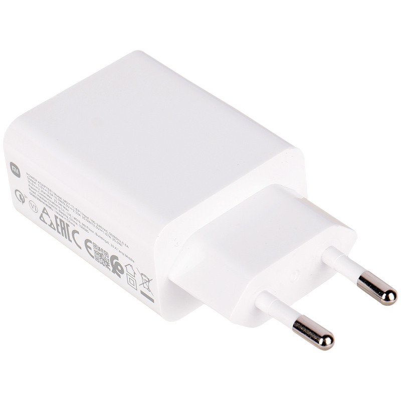 کلگی فست شارژ Xiaomi MDY-11-EP QC3.0+ PD 3A 22.5W سرجعبه