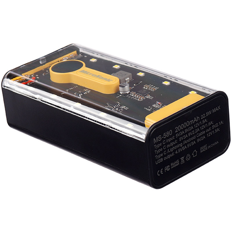 پاور بانک فست شارژ 20000 میکروسونیک Microsonic MS-580 PD 22.5W
