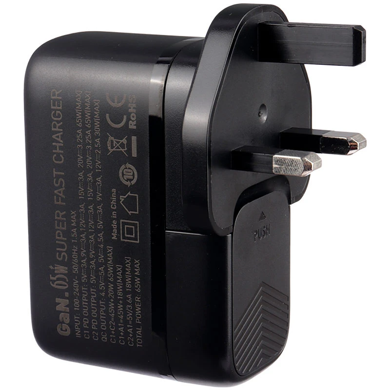 کلگی فست شارژ Ldnio Q366 3Port GaN 3.25A QC3.0 PD 65W