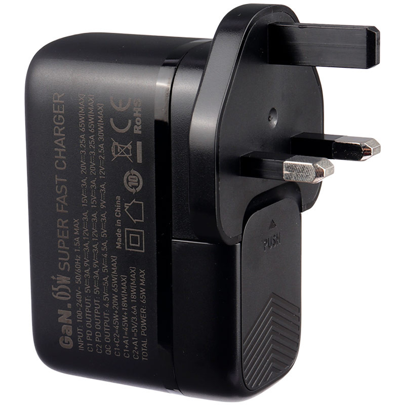 کلگی فست شارژ Ldnio Q366 3Port GaN 3.25A QC3.0 PD 65W