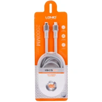 کابل تبدیل فست شارژ Ldnio LC602C Type-C To Type-C PD 100W 2m