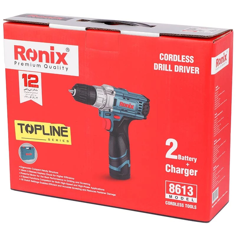 دریل شارژی Ronix RS-8613