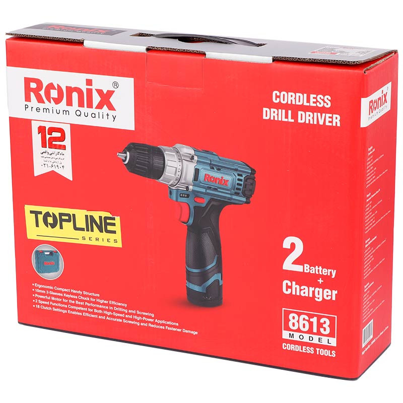 دریل شارژی Ronix RS-8613