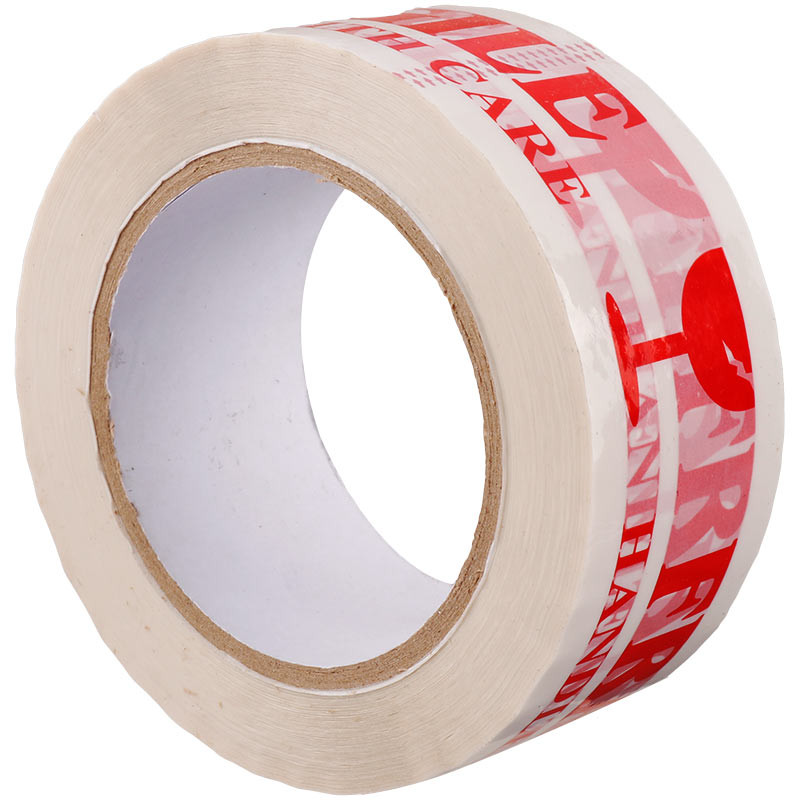 چسب پهن رنگی Fragile white 5cm