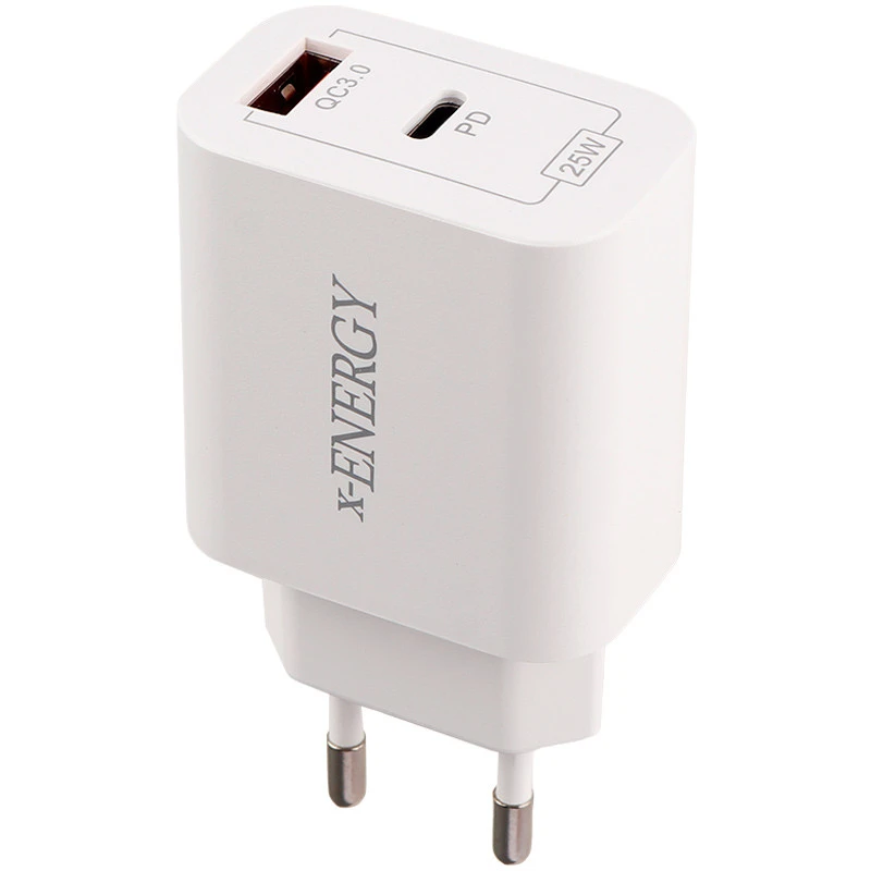 خرید شارژر دیواری 25 وات ایکس انرژی X-525 QC3.0 PD 3A