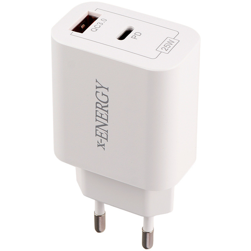 خرید شارژر دیواری 25 وات ایکس انرژی X-525 QC3.0 PD 3A