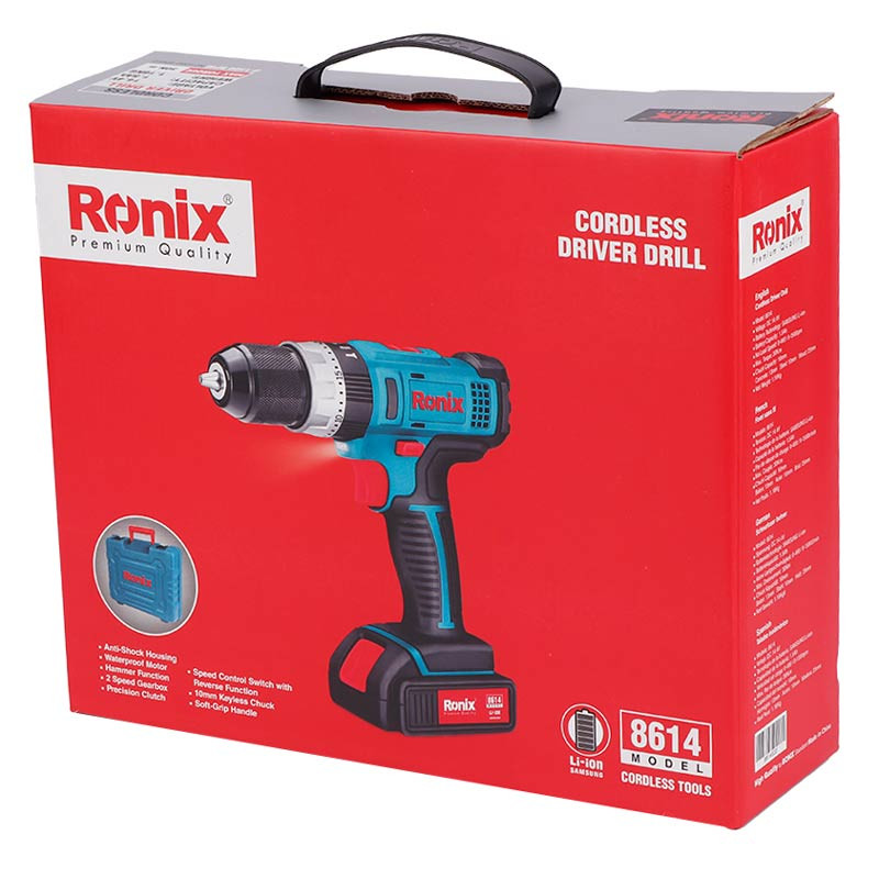 دریل شارژی Ronix 8614
