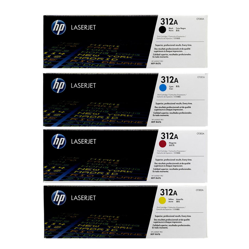 کارتریج لیزری رنگی HP LaserJet 312A بسته 4 عددی