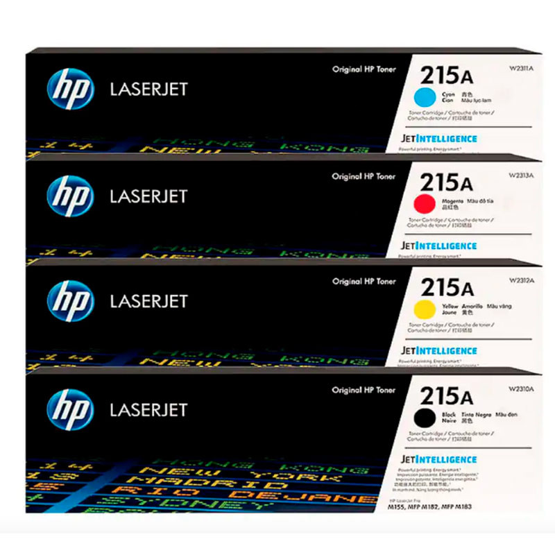 کارتریج لیزری رنگی HP LaserJet 215A بسته 4 عددی