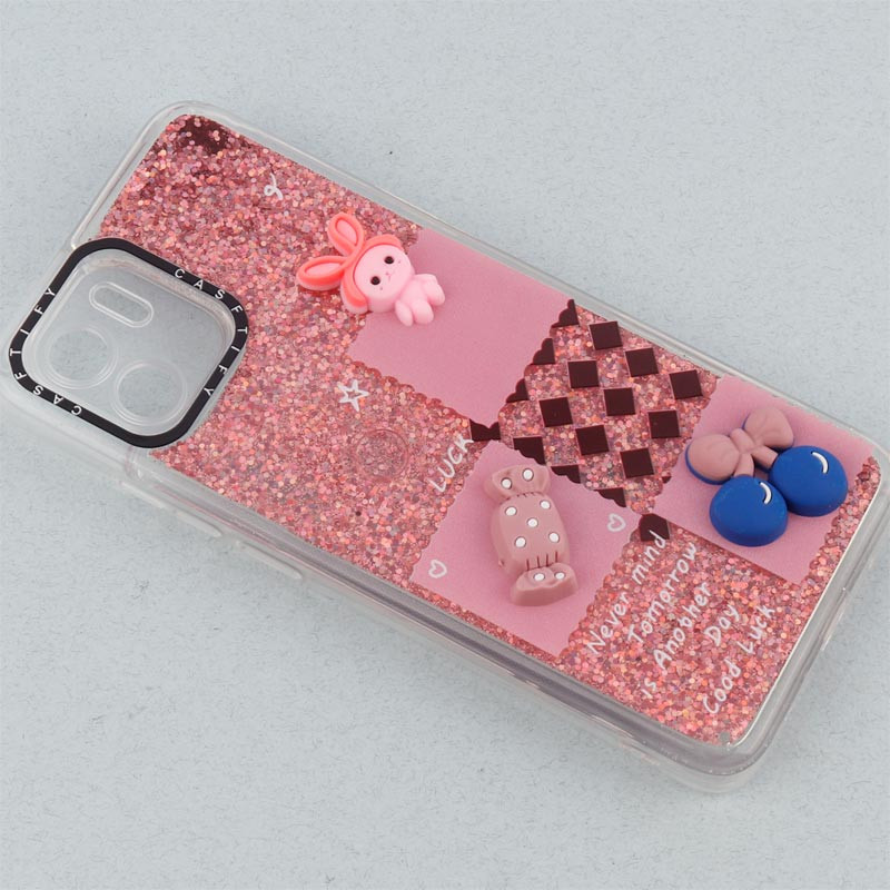 قاب آکواریومی Casetify عروسکی برجسته محافظ لنزدار Xiaomi Redmi A2