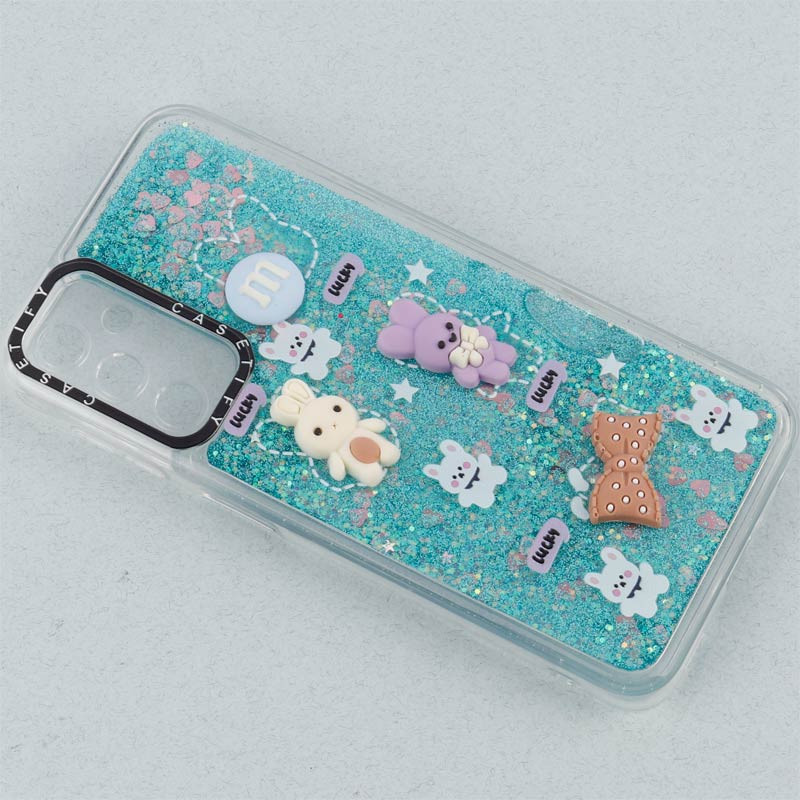 قاب آکواریومی Casetify عروسکی برجسته محافظ لنزدار Samsung Galaxy A24 4G