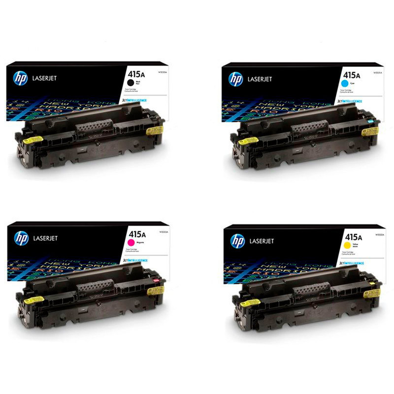 کارتریج لیزری رنگی HP LaserJet&nbsp;415A&nbsp;بسته 4 عددی