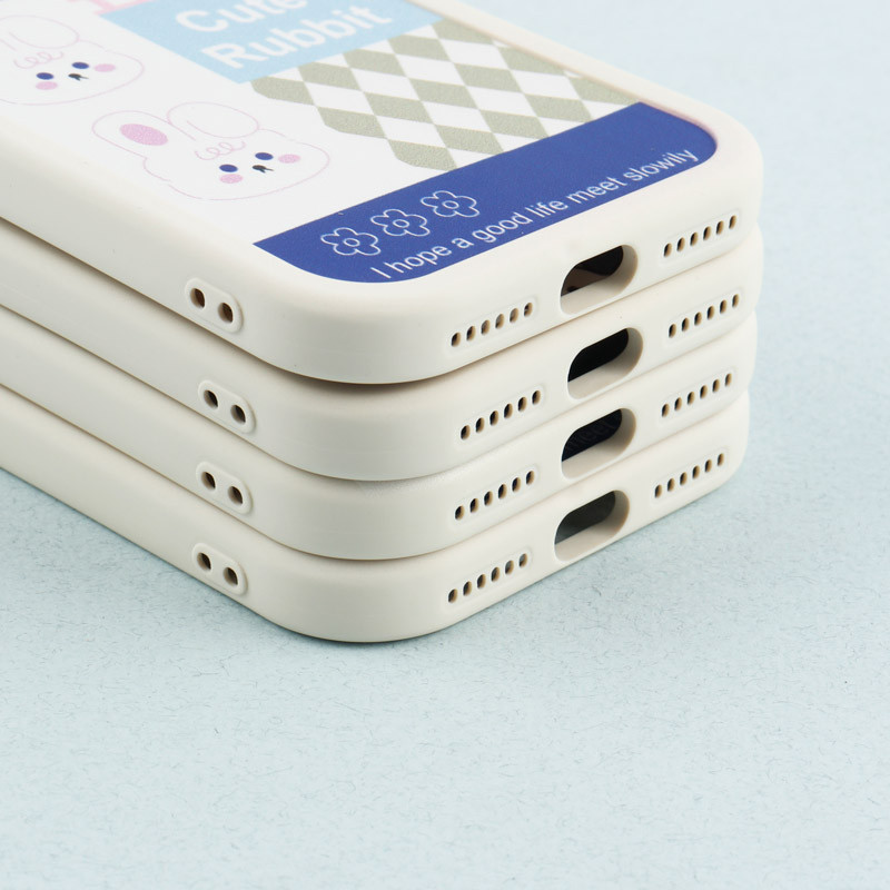قاب طرح کارتونی محافظ لنزدار iPhone X / XS