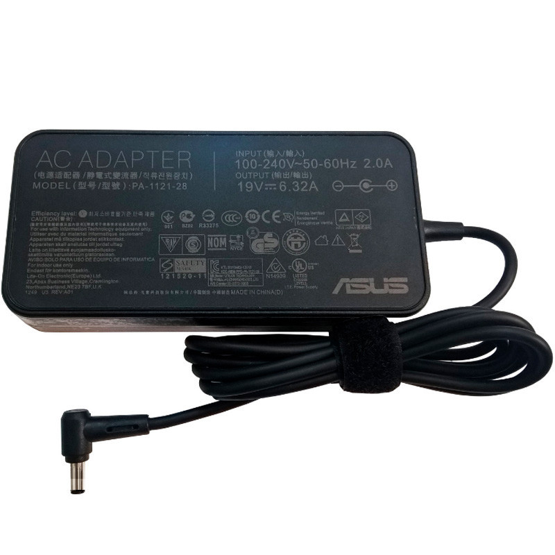 شارژر لپ تاپ ایسوس Asus Slim 19V 6.32A